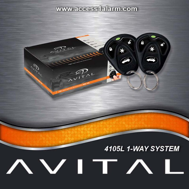 Avital 4105L 1-Way Remote Start System